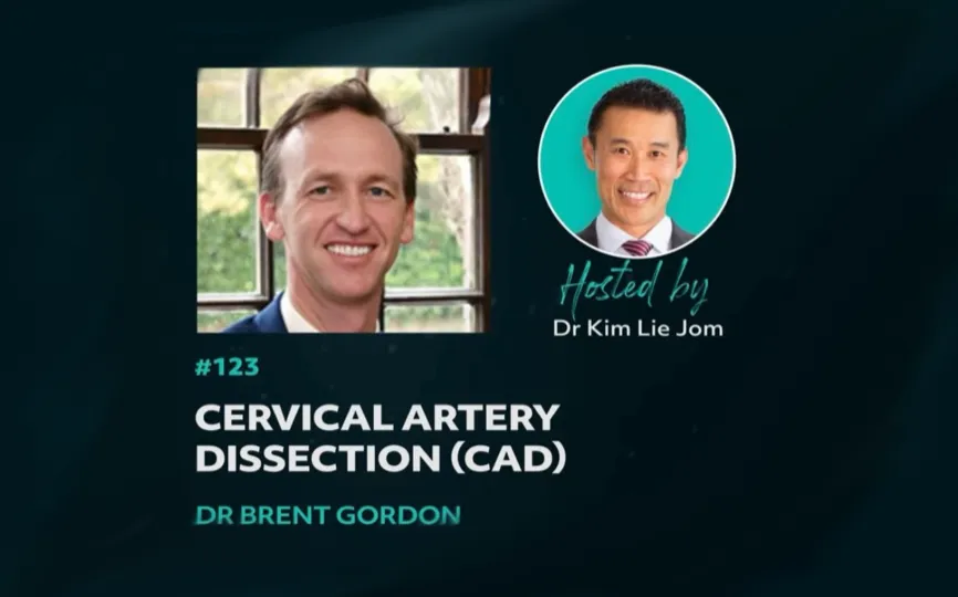 Brent Gordon Cervical Artery Dissection Podcast